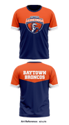 Baytown Broncos Short-Sleeve Hybrid Performance Shirt - 4cvjt9